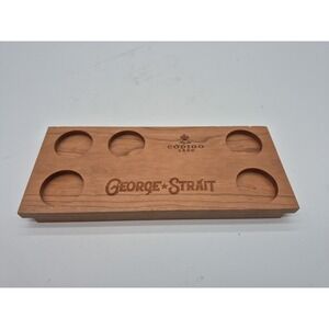 George Strait Codigo 1530 Tequila Shot Flight Wood Tray